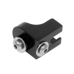 [SUM-210242BLK] Summit Racing™ Billet Aluminum Throttle Cable Bracket Adapters