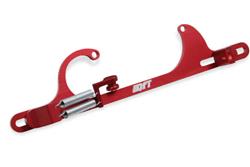 [QFT-49-125QFT] Quick Fuel 49-125QFT: Throttle Return Bracket GM-Style Cable Fits 4150/4160 Carburetors - Red Finish