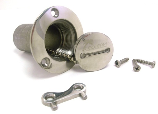 [ART-84000000] Ridetech 84000000: CoolCap Stainless Steel Gas Cap