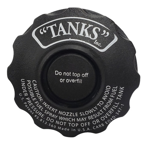 [TNK-PTC] Tanks Inc. PTC: PTC Push-Thru Gas Cap