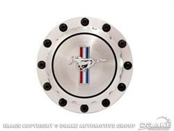 [SDK-B-9030-H] Scott Drake B-9030-H: Billet Fuel Cap 1964-1973 Ford Mustang