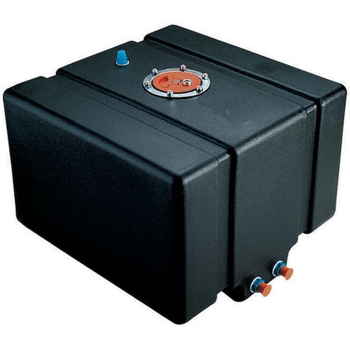 [JZP-250-012-NF] JAZ Products 250-012-NF: Drag Race Fuel Cell 12-Gallon Horizontal Black without Foam