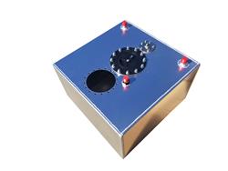 [RCI-2120US] RCI 2120US: 12-Gallon Aluminum EFI Pump Ready Fuel Cell 17 in. L x 17 in. W x 10 in. H - Natural Finish