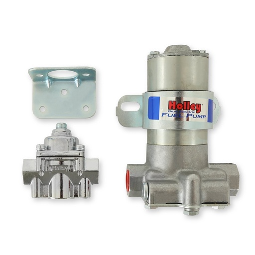 [HLY-12-802-1] Holley 12-802-1: 12-802-1 Blue Electric Fuel Pump w/Regulator for Carbureted Engines [14 psi]