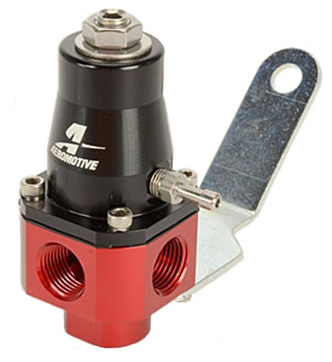 [AEI-13301] Aeromotive 13301: 13301 Universal Bypass Return Style Regulator (1) 3/8 in. NPT Inlet Port, (3) 3/8 in. NPT Outlet Ports, (1) 3/8 in. NPT Return