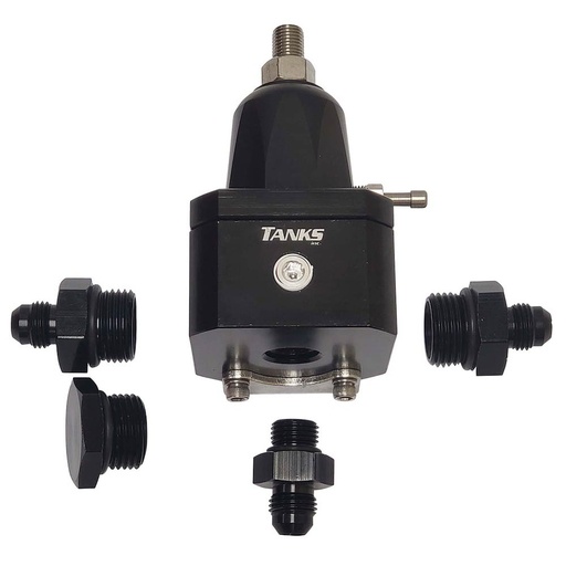 [TNK-BYP7911-KIT] Tanks Inc. BYP7911-KIT: BYP7911-KIT Carb Bypass Fuel Regulator with -6AN Fittings