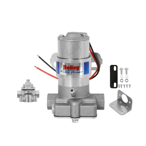 [HLY-712-802-1] Holley 712-802-1: 712-802-1 Marine Blue Electric Fuel Pump w/Regulator for Carbureted Engines [14 psi]
