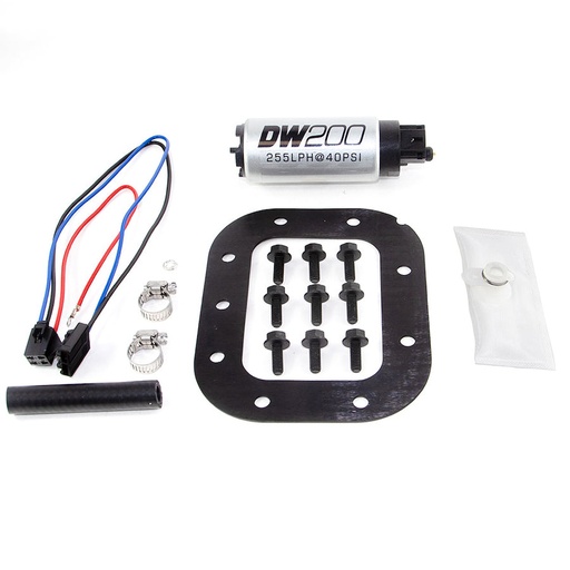 [DWK-92011028] DeatschWerks 92011028: 92011028 DW200 series 255lph in-tank fuel pump w/ install kit for Corvette 86-89 5.7L