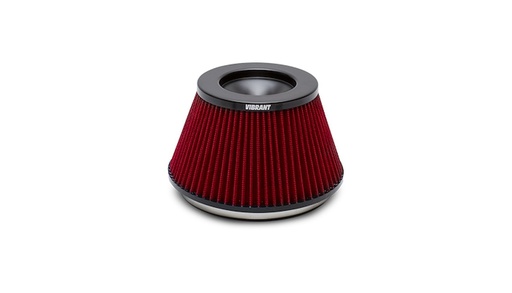[VPE-10960] Vibrant Performance 10960: Bellmouth Velocity Stack Performance Air Filter 6" Inlet I.D.