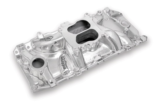 [WND-8123P] Weiand 8123P: Street Warrior Aluminum Intake Manifold Big Block Chevy 396-427 with Oval Port Heads