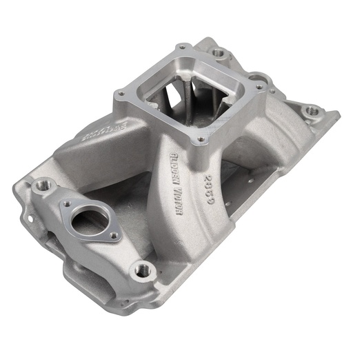 [EDL-2859] Edelbrock 2859: Victor Glidden 15°-18° Intake Manifold for Small Block Chevy