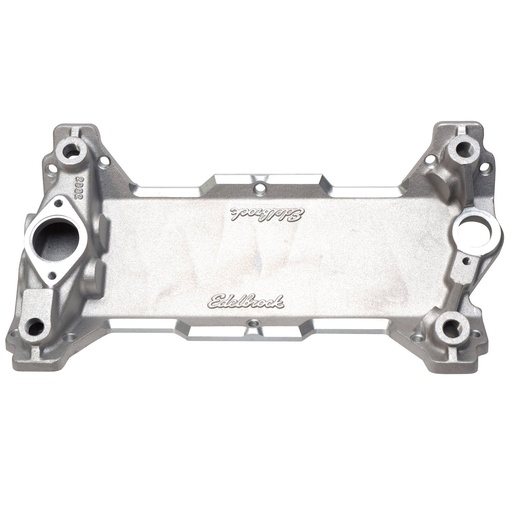 [EDL-2992] Edelbrock 2992: Victor Glidden 15°-18° Intake Manifold Base Only for Small Block Chevy