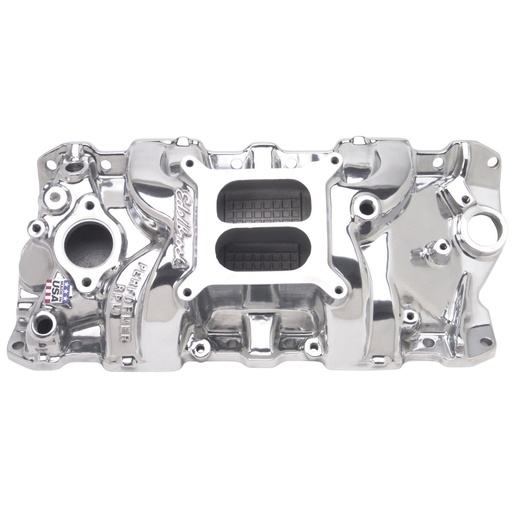 [EDL-71011] Edelbrock 71011: Performer RPM Small Block Chevy Intake Manifold Polished