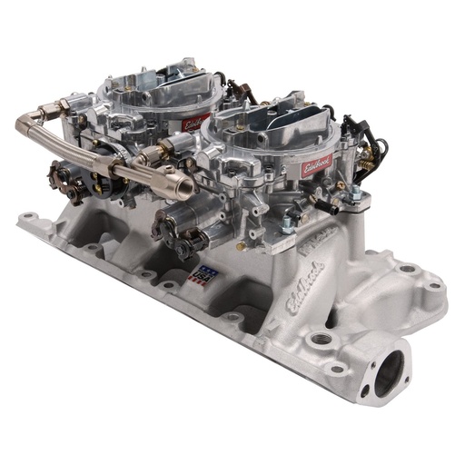 [EDL-2035] Edelbrock 2035: RPM Dual-Quad Manifold and Carburetor Kit for Small Block Ford 289-302