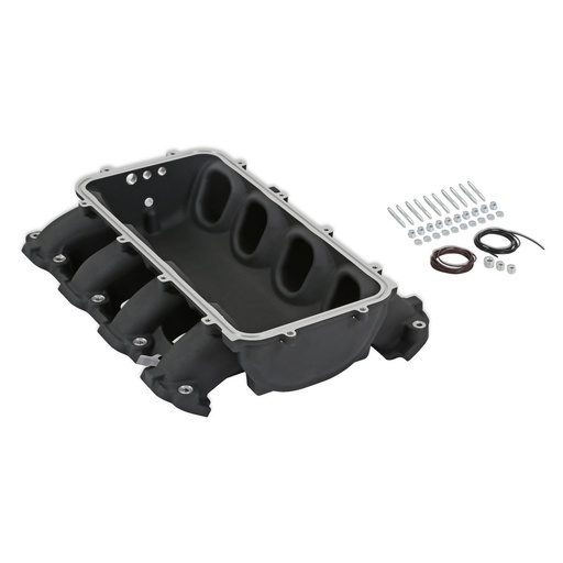 [HLY-300-710BK] Holley 300-710BK: 300-710BK Lo-Ram Intake Manifold Base for Direct Injected GM Gen V LT Engines (Black)