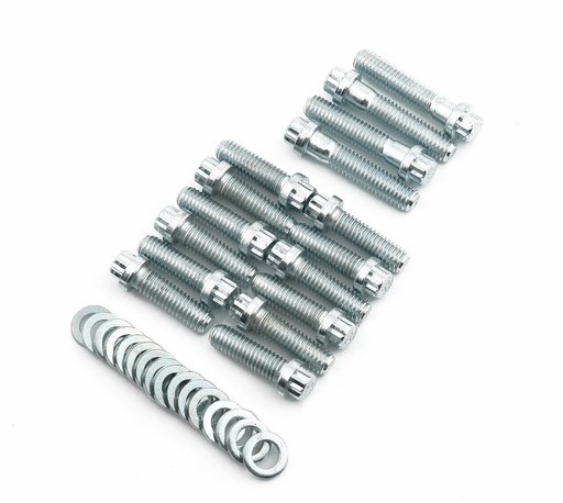 [MRG-6093MRG] Mr Gasket 6093MRG: 12-Point Head, Grade-8, Zinc Plated