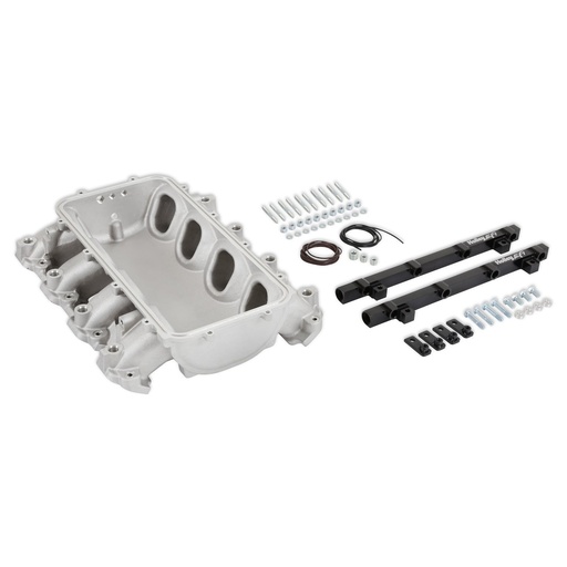 [HLY-300-711] Holley 300-711: 300-711 Lo-Ram Intake Manifold Base for Port Injected GM Gen V LT Engines (Satin)