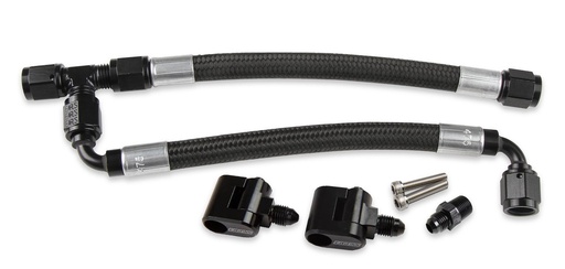 [HLY-26-553] Holley 26-553: 26-553 GM LS Steam Tube Kit with Pro-Lite 350 Black Hose