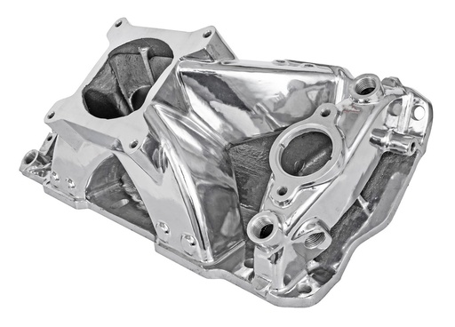 [PFS-52030] Professional Products 52030: 52030 Hurricane Intake Manifold for 1957-1995 Small Block Chevy 262-400, Hi-Rise Single Plane [Polished]