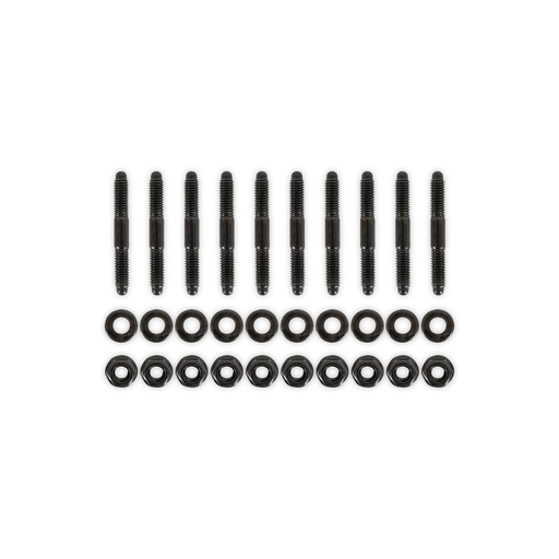 [HLY-300-926BK] Holley 300-926BK: 300-926BK Installation Hardware for Hi-Ram, Ultra Lo-Ram Modular Intake Manifold Bases for Ford Coyote Engines (Black)