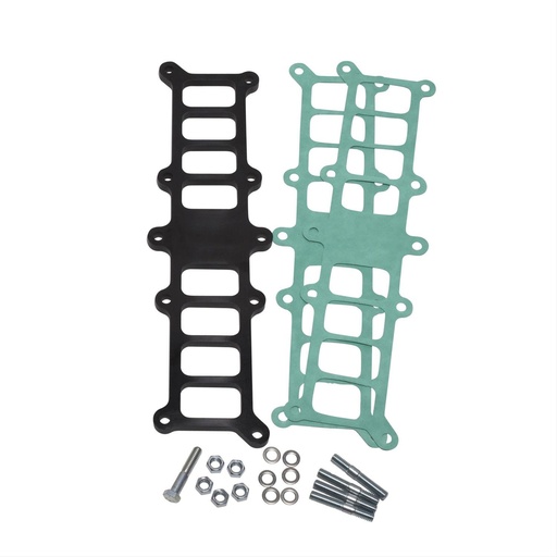 [BBK-1520] BBK Performance Parts 1520: Phenolic Intake Manifold Spacer Kit Edelbrock Performer RPM Intakes