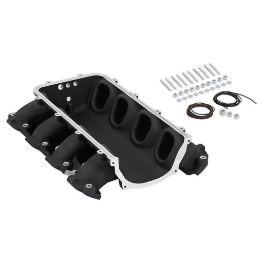 [HLY-300-712BK] Holley 300-712BK: 300-712BK Ultra Lo-Ram Intake Manifold Base for Direct Injected GM Gen V LT Engines (Black)