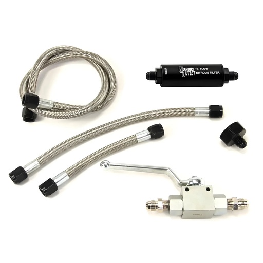 [NXO-00-68010-6] Nitrous Outlet 00-68010-6: 00-68010-6 Gravity Fill Kit, 6AN