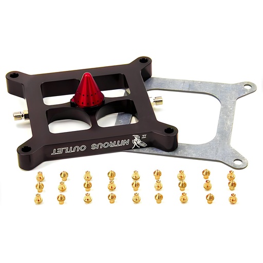 [NXO-00-44501] Nitrous Outlet 00-44501: 00-44501 4150 Stinger 2 Plate Conversion, Gas/E85, 5-55 psi, 50-600 HP
