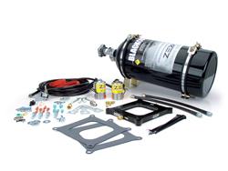 [ZEX-82040B] ZEX Nitrous 82040B: Blackout Perimeter Plate Nitrous System Kit Square Flange