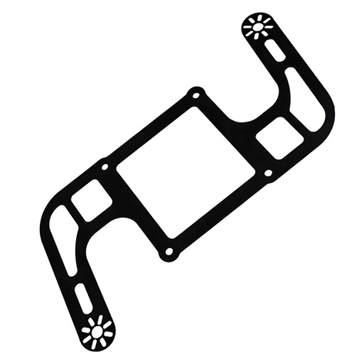 [NXO-00-54607] Nitrous Outlet 00-54607: 00-54607 4500 Flange Boomerang 2 Solenoid Bracket, Front/Rear Offset Solenoid Locations
