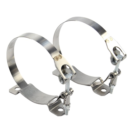 [NXO-50-32001] Nitrous Outlet 50-32001: 50-32001 Powersports 2.5lb Bottle Brackets, Set of 2