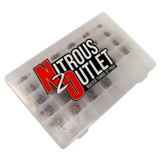 [NXO-00-00401] Nitrous Outlet 00-00401: 00-00401 Master Tuning Jet Pack, Includes 28 of the Most Popular Sizes, 8 of Each, 224 Jet Total