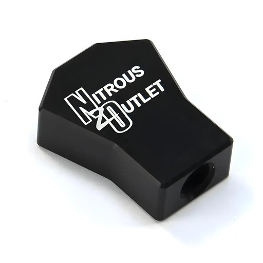 [NXO-50-01722] Nitrous Outlet 50-01722: 50-01722 Powersports 1 In 3 Out Distribution Block, 1/8 in. NPT Inlet, 5-16/24 in. Outlets