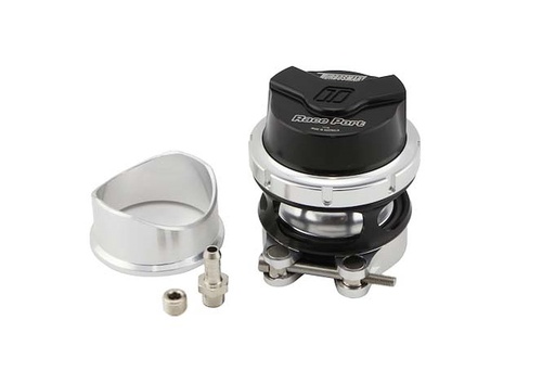 [TBS-TS-0204-1132] Turbosmart TS-0204-1132: GenV Race Port Series Blow-Off Valve - Black Anodized Finish
