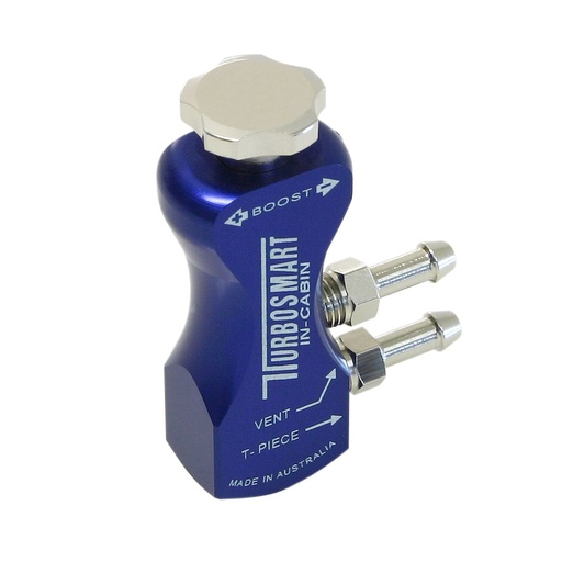 [TBS-TS-0106-1001] Turbosmart TS-0106-1001: GBCV In-Cabin Boost Controller Blue Anodized Finish