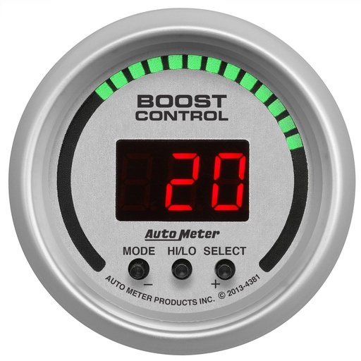 [ATM-4381] AutoMeter 2-1/16" BOOST CONTROLLER, 30 IN HG/30 PSI, ULTRA-LITE