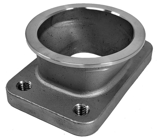 [GRN-540208] Granatelli 540208: 540208 Turbo Adapter, Cast, 2.5 in. V Band to T3 Housing, Threaded