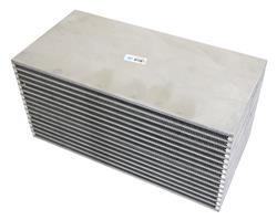 [CSF-8085] CSF Radiators 8085: Air-to-Water Bar & Plate Intercooler Core, 12"L x 6"H x 6"W, Universal Core