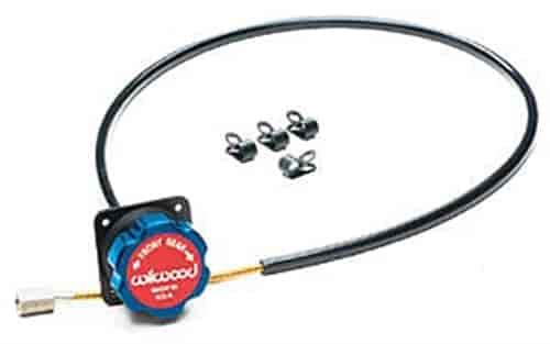 [WIL-340-4990] Wilwood 340-4990: Remote Brake Bias Adjuster Knob & Cable Kit