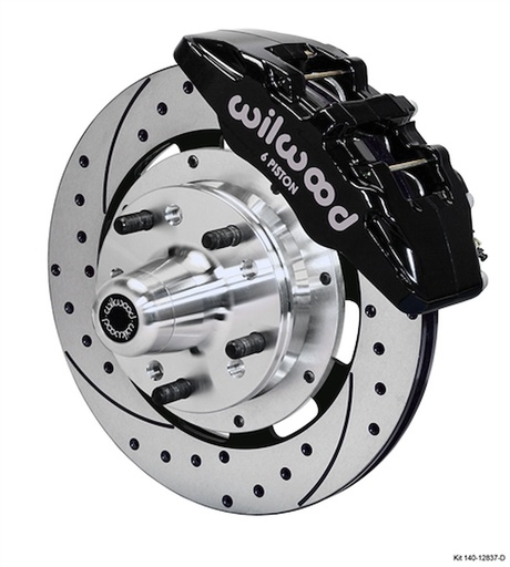 [WIL-140-12837-D] Wilwood 140-12837-D: 140-12837-D DynaPro 6 Big Brake Front Hub Kit 1979-1990 GM Vehicles