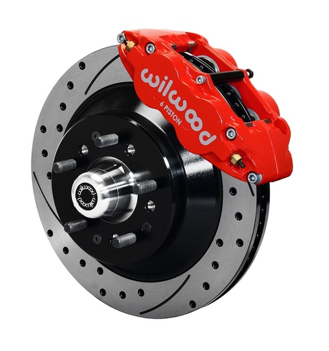 [WIL-140-12271-DR] Wilwood Forged Narrow Superlite 6R Big Brake Front Brake Kits