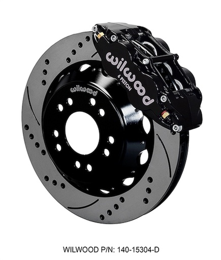 [WIL-140-15304-D] Wilwood 140-15304-D: Forged Narrow Superlite 6R Big Brake Kit 1963-1987 Chevy C10 w/ Wilwood ProSpindle