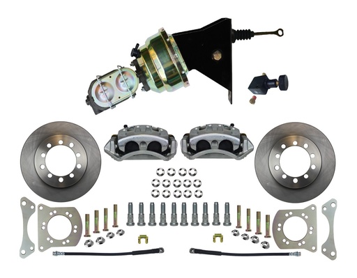 [LEB-FC5001-8105] Leed Brakes FC5001-8105: 1966-1975 Ford Bronco Power Front Disc Brake Conversion Kit