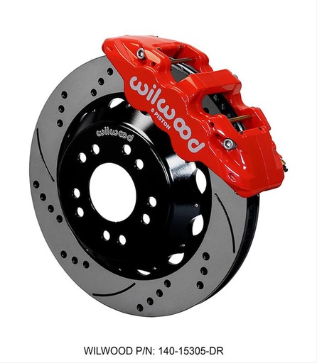 [WIL-140-15305-DR] Wilwood 140-15305-DR: AERO6 Big Brake Front Brake Kit 1963-1987 GM Trucks