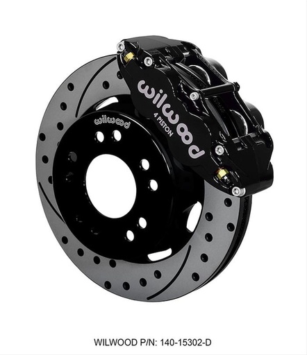 [WIL-140-15302-D] Wilwood 140-15302-D: Forged Narrow Superlite 4R Big Brake Front Brake Kit 1963-1987 GM Vehicles