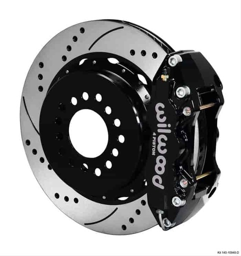 [WIL-140-10948-D] Wilwood 140-10948-D: AERO4 Big Brake Rear Parking Brake Kit Rear End: Big Ford New Style Flange