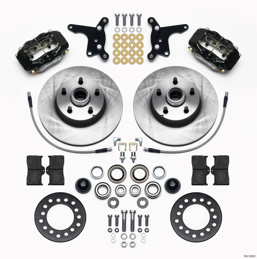 [WIL-140-12922] Wilwood 140-12922: Forged Dynalite Front Brake Kit 1954-1957 Ford Vehicles