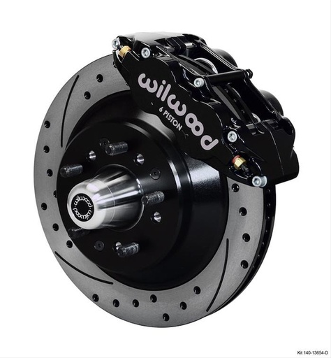 [WIL-140-13654-D] Wilwood 140-13654-D: Superlite 6R Front Brake Kit For 1960-1968 Ford/Mercury Full Size