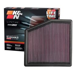 [KNN-33-5061] K&N 33-5061: 33-5061 High-Performance O.E. - Style Replacement Filter Chrysler Pacifica/Voyager, Chrysler Grand Caravan 3.6L V6 (Exc. Hybrid)