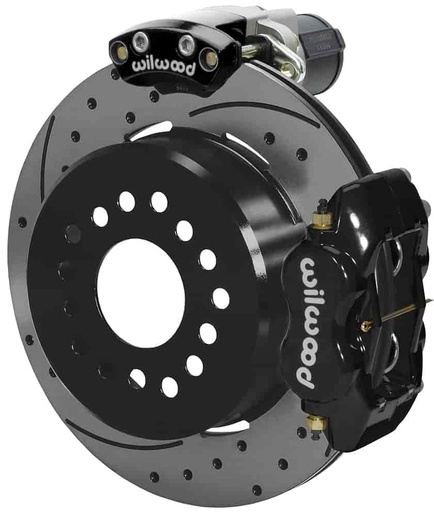 [WIL-140-15843-D] Wilwood 140-15843-D: Forged Dynalite Rear Electronic Parking Brake Kit for Ford 9 Inch